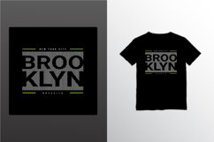 Brooklyn writing design, suitable for screen printing Product Image 1