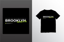 Brooklyn writing design, suitable for screen printing Product Image 1