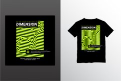 Dimension writing design, suitable for screen printing Product Image 1