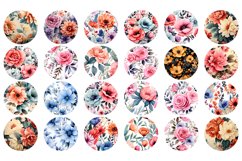 Round Wind Spinner Sublimation Bundle | Wind Spinner PNG Product Image 20