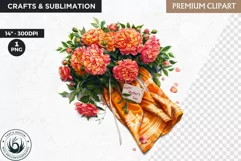Mothers day clipart, Gifts and flowers, best mom sublimation Product Image 1