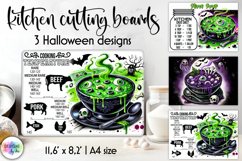Halloween Cutting Boards Designs, Kitchen Conversion Charts Product Image 1