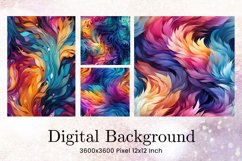 Abstract Background Digital Paper Wallpaper Wallart_18 Product Image 1