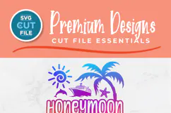 2027 Honeymoon Cruise svg for Newly Married Wife and Husband Product Image 4