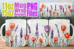 Blooming Blossom Mug Wrap - Sublimation Fun Product Image 1