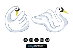 Swan Clipart Product Image 1
