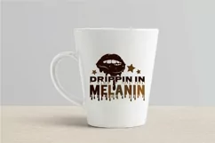 Black Lives Matter SVG PNG EPS DXF MELANIN DRIPPIN' SVG File Product Image 9