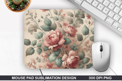 Vintage Mouse Pad Sublimation PNG Design - Mouse Pad PNG Product Image 1