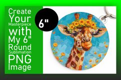 Giraffe Round Design - Spring Collection Product Image 1