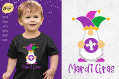 Just a Girl who loves Mardi Gras | layered cut files Product Image 3