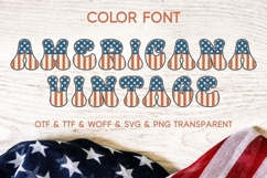 Vintage Liberty - 4 Color fonts Product Image 2