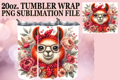 RADIANT LOVE 20oz TUMBLER WRAP, Cute Animals Product Image 1