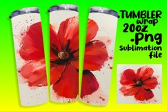 Springtime Bloom: Sublimated Tumbler Art Product Image 1