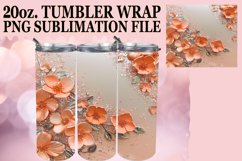 Sparkling Leopard Pattern Tumbler Graphic: Sublimation - 20o Product Image 1