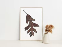 Autumn oak leaves sublimation design PNG. Fall clipart Product Image 4