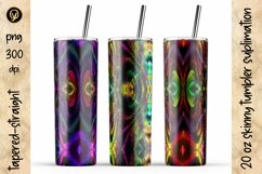20 Oz Abstract Skinny Tumbler Bundle 12.6 Packs In One Product Image 5
