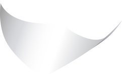 Flying falling paper page. 3D realistic blank paper document Product Image 1