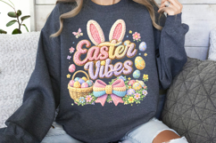 Easter Vibes png, Knit Easter png Product Image 4