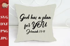 God Has a Plan For You Jeremiah 29 11 Christian bible verse Product Image 1