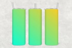 Ombre Gradient Tumbler Wrap Sublimation Product Image 1