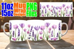 Fresh Flower Sublimation Mugs - 11oz &amp; 15oz Joy Product Image 1