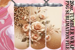 ENCHANTING ADVENTURES 20oz TUMBLER WRAP, Leopard Prints Product Image 1