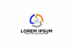 Oil and Gas in letter L logo design Product Image 1