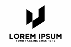 Letter U corporate modern logo Product Image 1