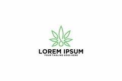 CBD Cannabis Oil Drop logo Product Image 1