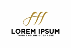Luxury letter f and h logo design Product Image 1