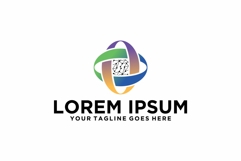 Global Tech modern logo concept Product Image 1