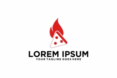 Grill pizza House logo design Product Image 1