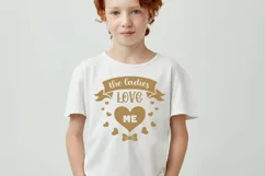 Kids Valentines SVG, Valentines baby SVG, valentine quotes Product Image 2