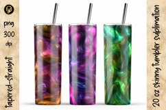 20 Oz Abstract Skinny Tumbler Bundle 12.6 Packs In One Product Image 3