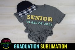 Senior Class of 2021 Sublimation- Graduation Sublimation PNG Product Image 3
