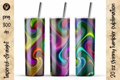 20 Oz Abstract Skinny Tumbler Bundle 10.6 Packs In One Product Image 3