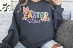 Easter Vibes png, Knit Easter png Product Image 4