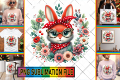 Whimsical PNG TSHIRT Gift Ideas, Cute Animals Product Image 1