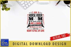 Horse Rider Mom SVG Product Image 2