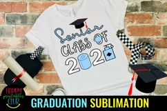 Pandemic Senior 2021 Graduation Sublimation- Graduation Product Image 1