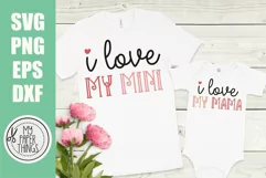 Mommy and me svg Bundle | Mama and mini svg Bundle - Free Design of The Week Product Image 2