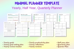 2026-2027 Minimal Planner Template Product Image 4