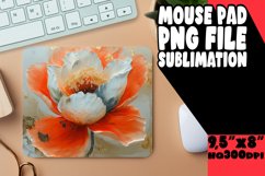 Blooming Beauty: Sublimated Mouse Pad Designs PNG Product Image 1