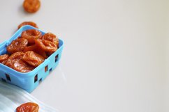 protective mask and dried apricots Product Image 1