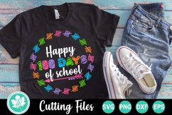 100 Days of School SVG | happy 100 Days of School 2 Product Image 2