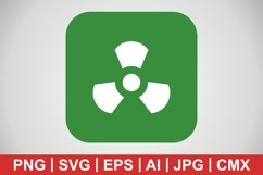 Vector Radiation Icon Product Image 1