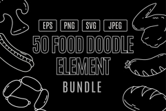 Hand Drawn Food Icon Pack Product Image 1