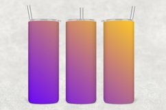 Ombre Gradient Tumbler Wrap Sublimation Product Image 1