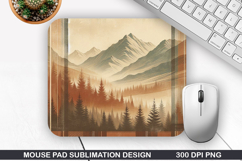 Vintage Mouse Pad Sublimation PNG Design - Mouse Pad PNG Product Image 1