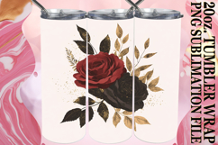 Cheerful evenings 20oz tumbler wrap, Rainbow Product Image 1